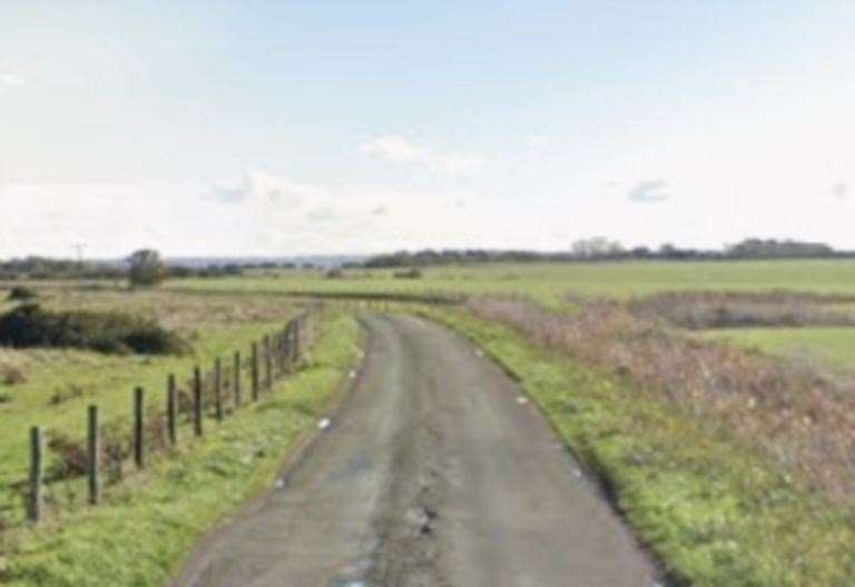 Firefighters have been called to a blaze in Harty Ferry Road, Leysdown involving a tractor and a haystack. Photo: Google