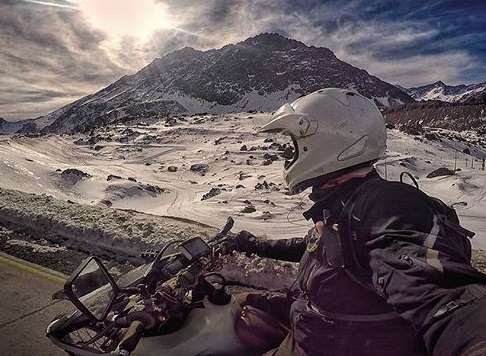 Aaron Mitchell in the Andes