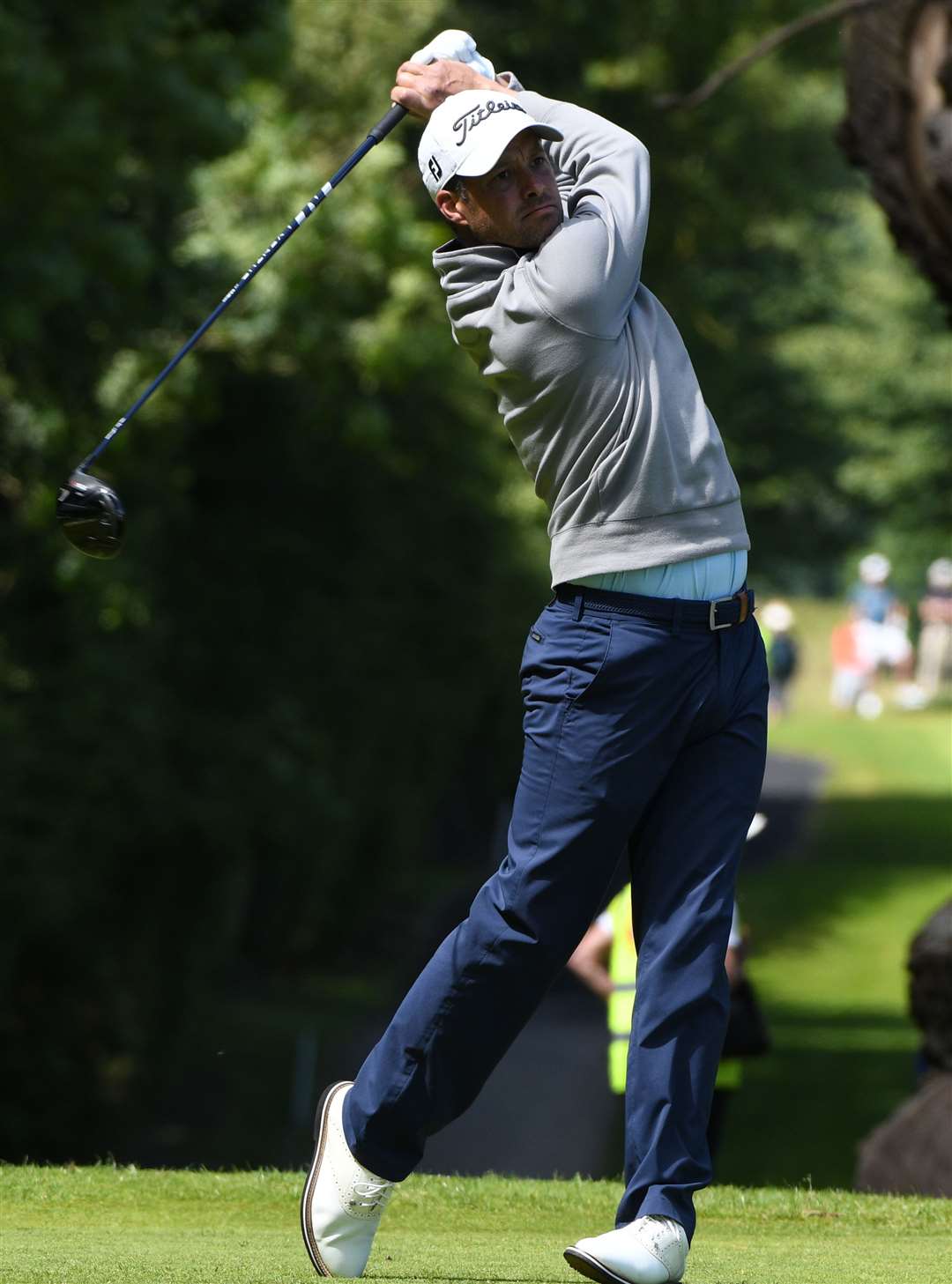 Richard Wallis of Canterbury Golf Club pipped Sian Evans (Wildernesse) and Zak Morgan (Rochester & Cobham) to county glory. Picture: Barry Goodwin