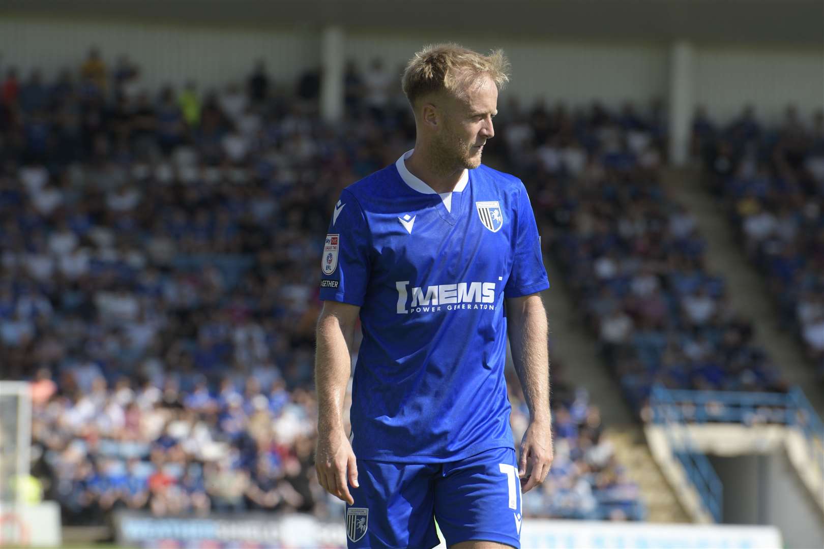 Ben Reeves started Saturday's match against Rochdale Picture: Barry Goodwin