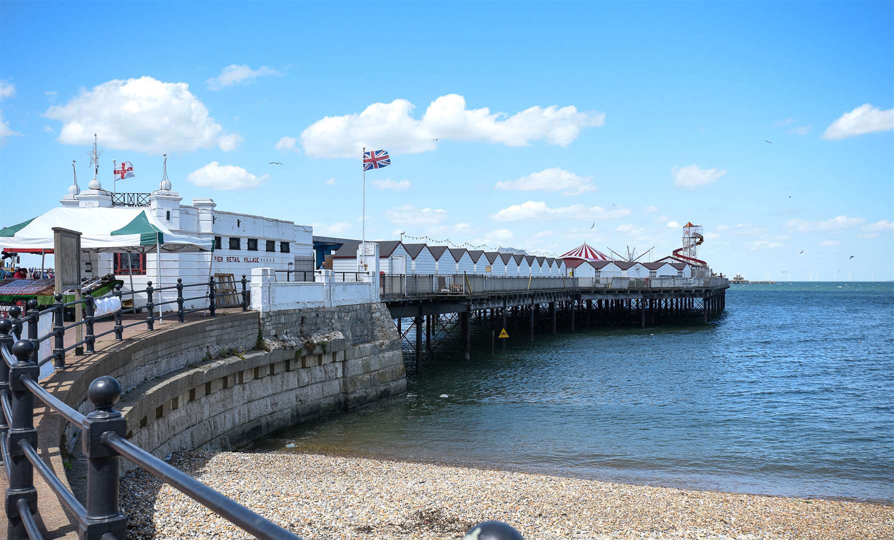 Herne Bay Pier and beach Picture: Alan Langley