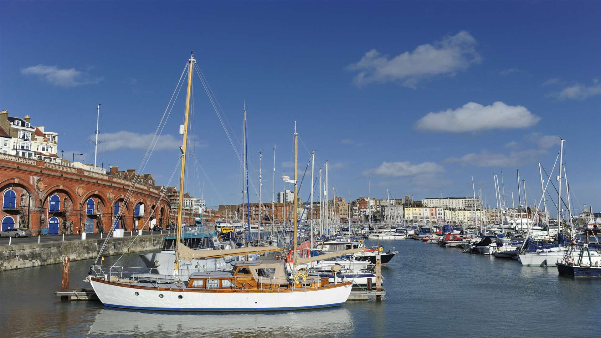 The incident took place at Ramsgate Harbour