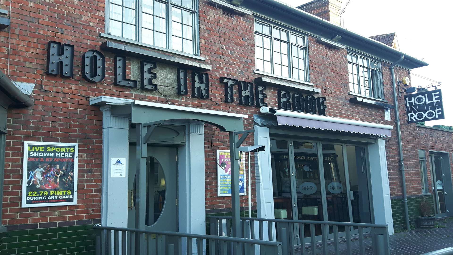 The Hole in the Roof in Queen Street, Deal