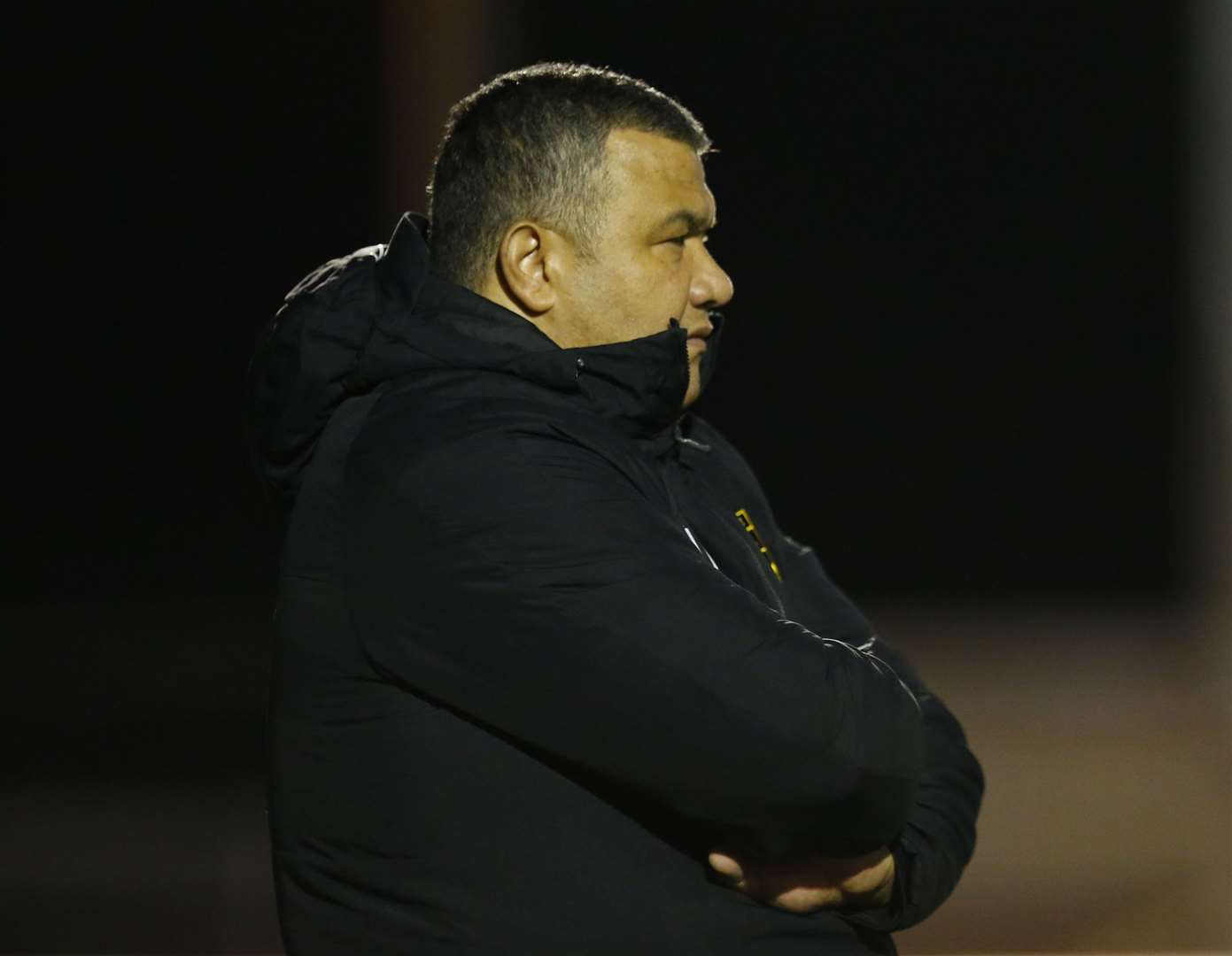 Maidstone United head coach Hakan Hayrettin Picture: Andy Jones