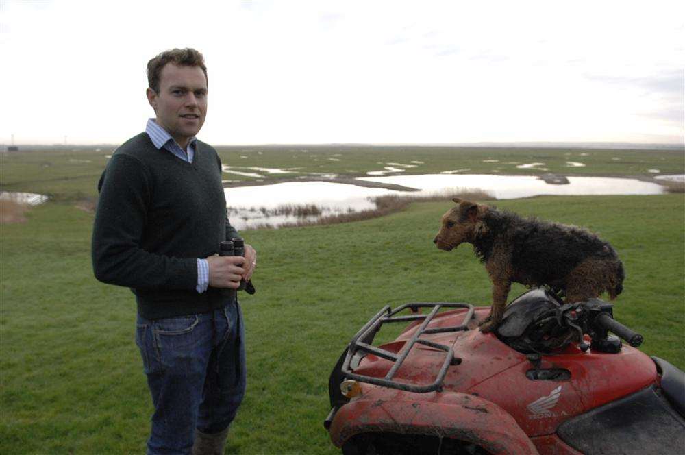 Assistant reserve manager at Elmley Nature Reserve, Gareth Fulton