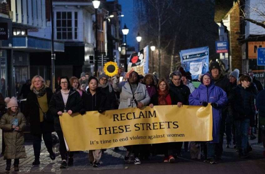 The march started at Victoria Park. Picture: Eleanor Crook