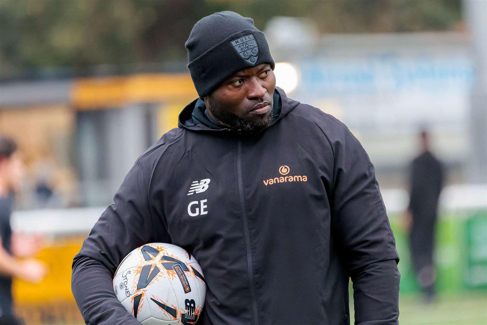 Maidstone United manager George Elokobi. Picture: Helen Cooper