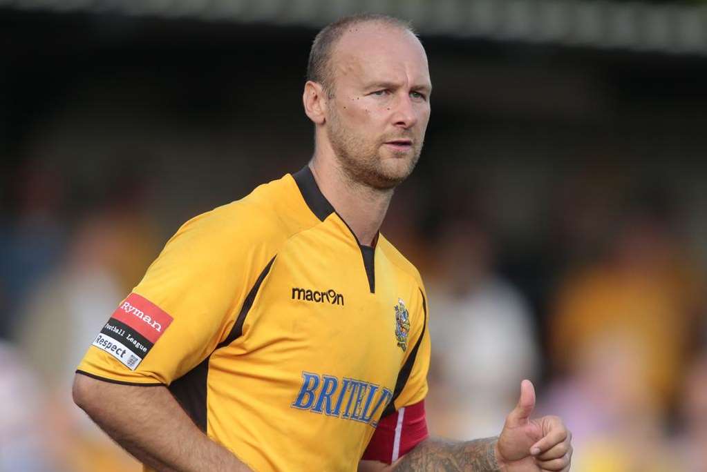 Maidstone skipper Steve Watt Picture: Martin Apps