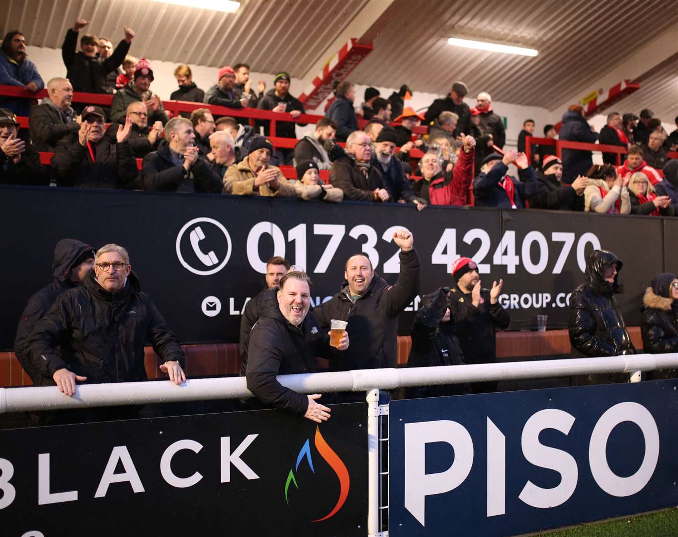 Chatham Town have enjoyed strong support this season. Picture: Max English (@max_ePhotos)