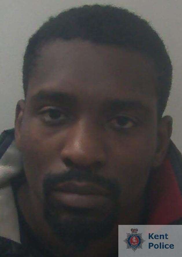 Darryl Addae has been jailed. Photo: Kent Police