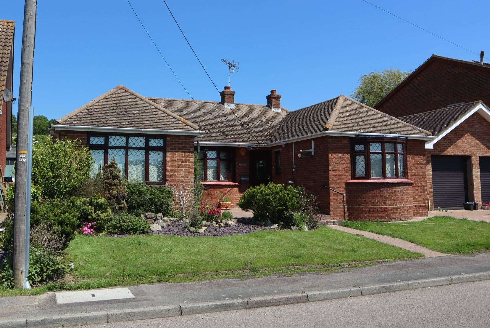 The doomed bungalow called Pandora in Nelson Avenue, Minster, Sheppey. Picture: John Nurden