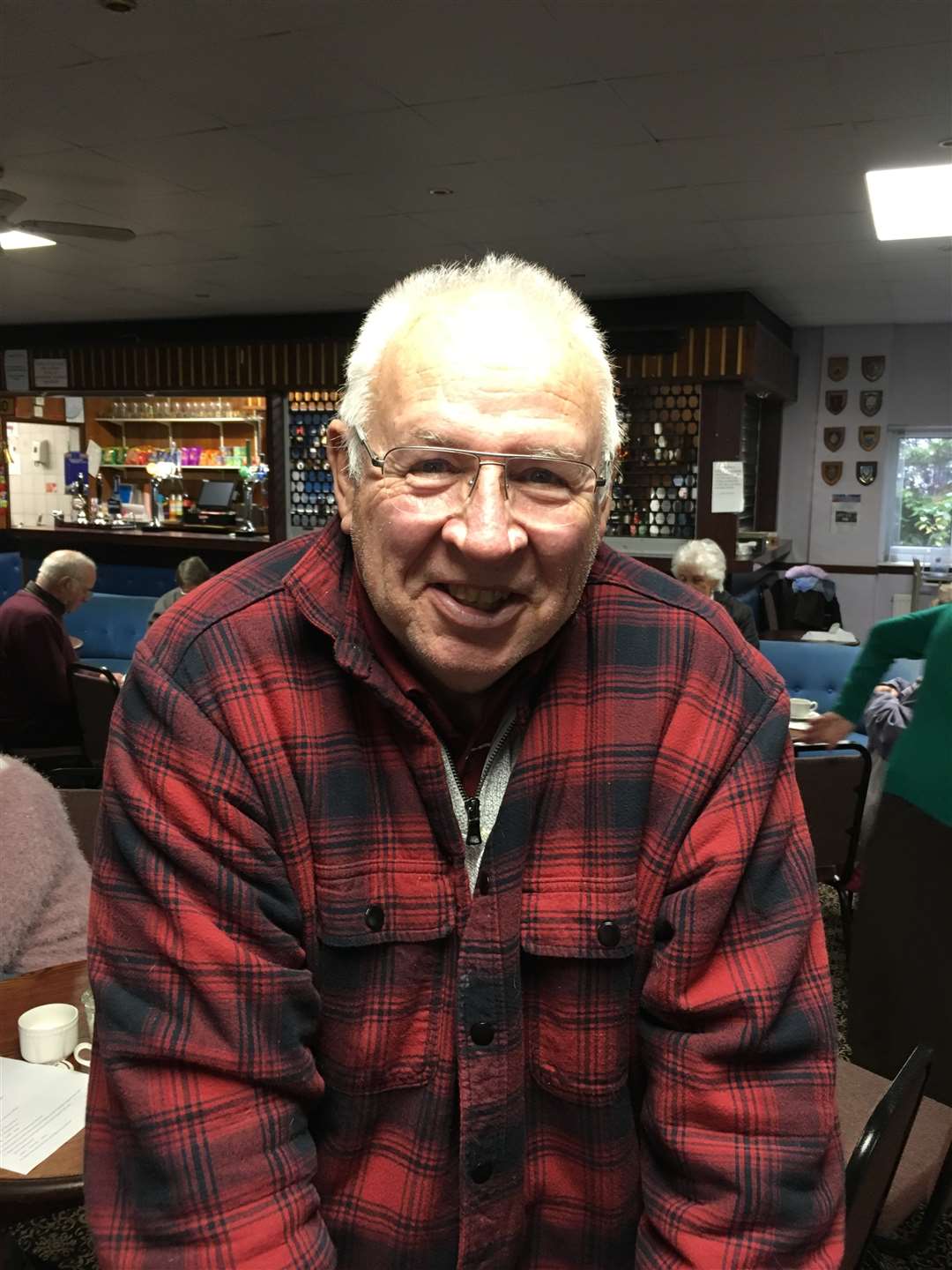 Terry regularly attends the Bereavement Cuppa events at ellenor.