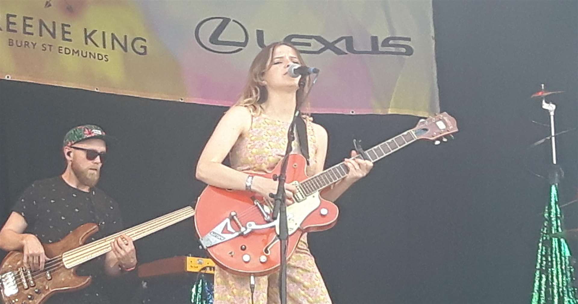 Gabrielle Aplin performs