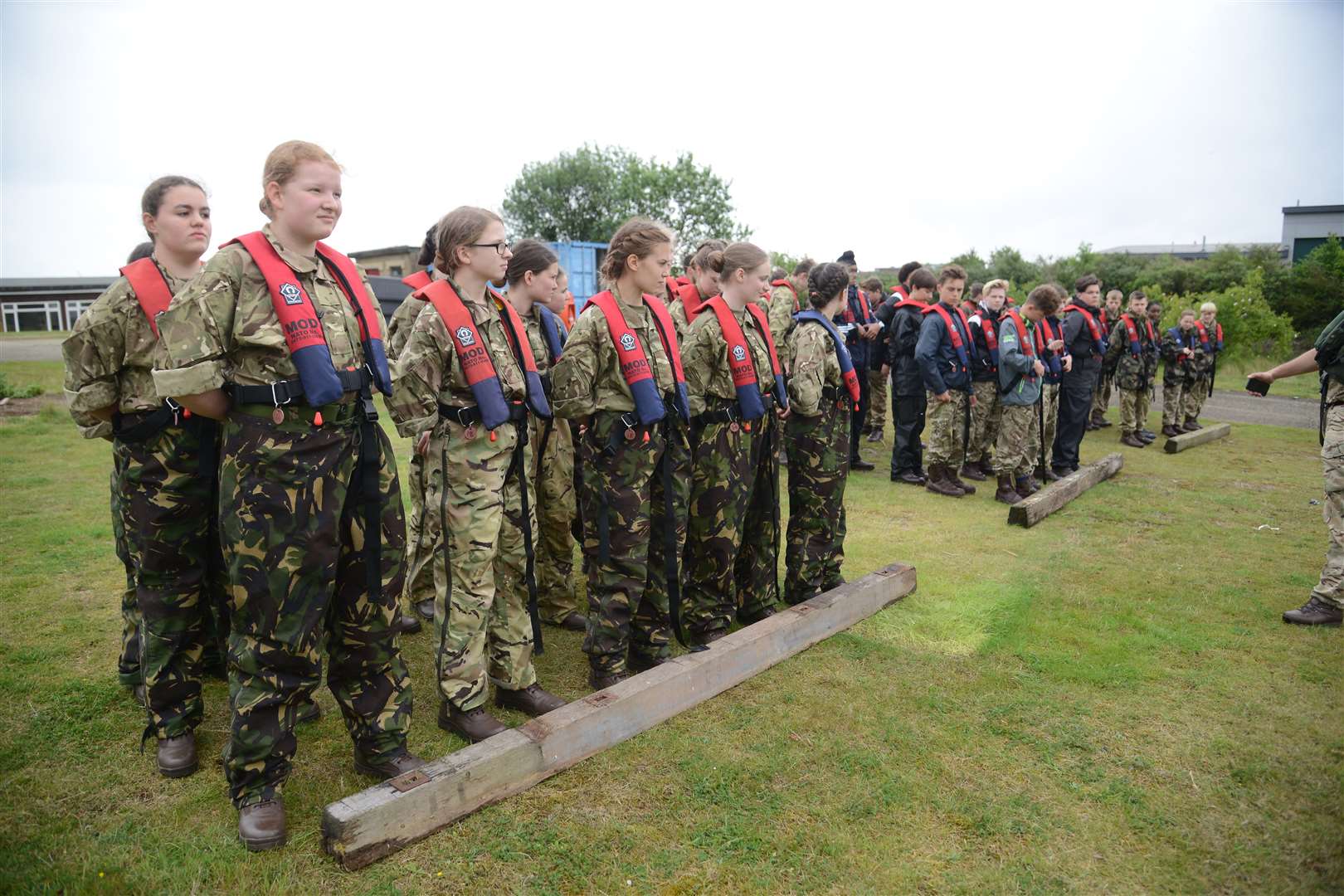 Youngsters from across the county took part in the open day.