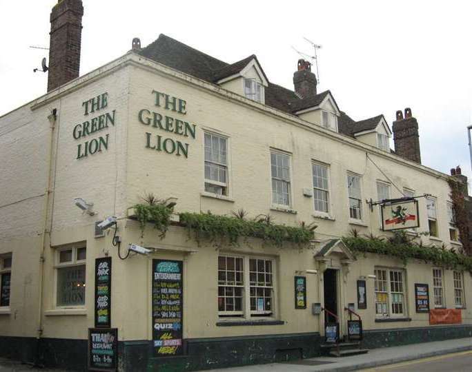 The Green Lion in Rainham High Street pictured in 2008 when it was a thriving pub