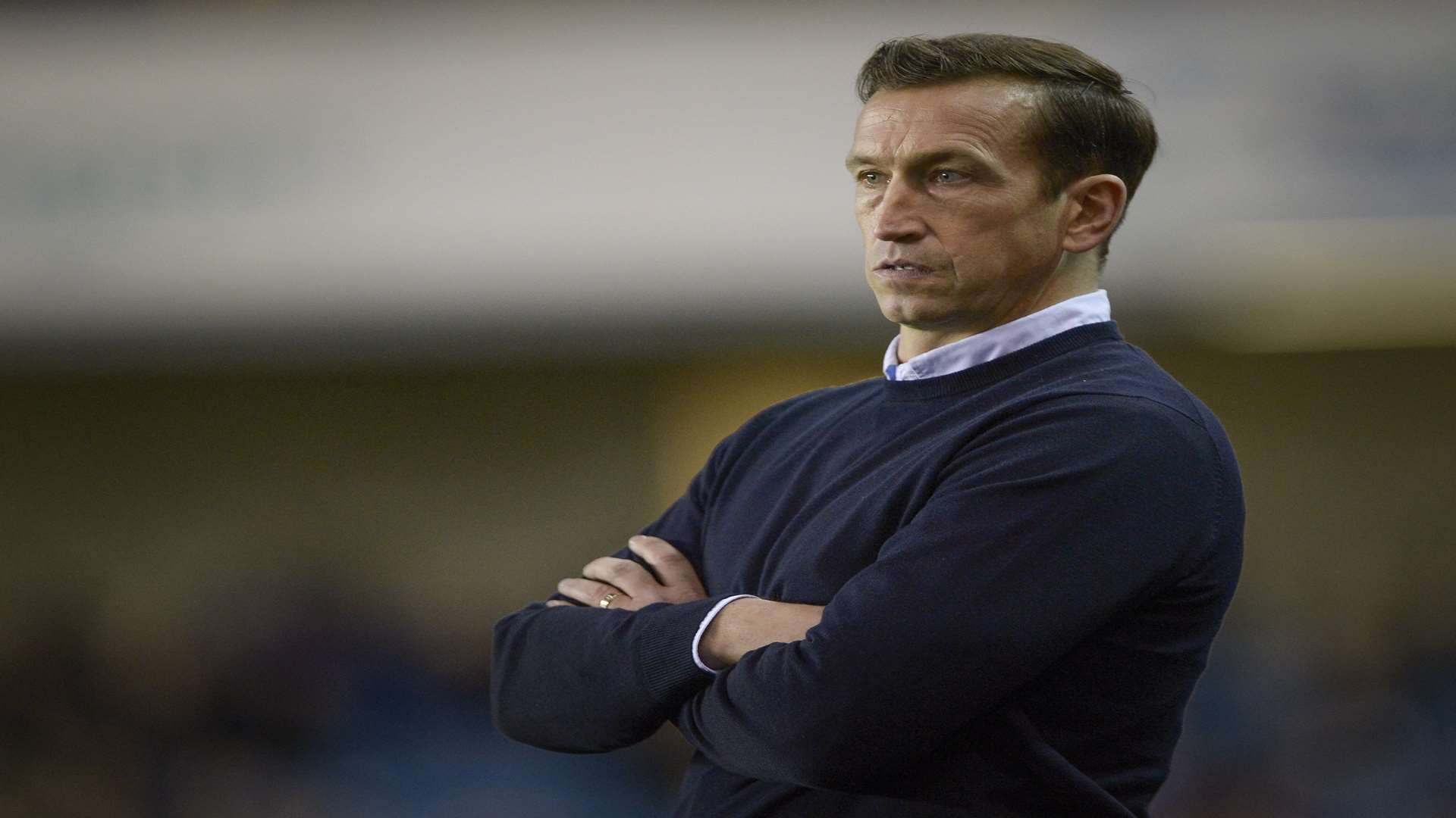 Gillingham manager Justin Edinburgh