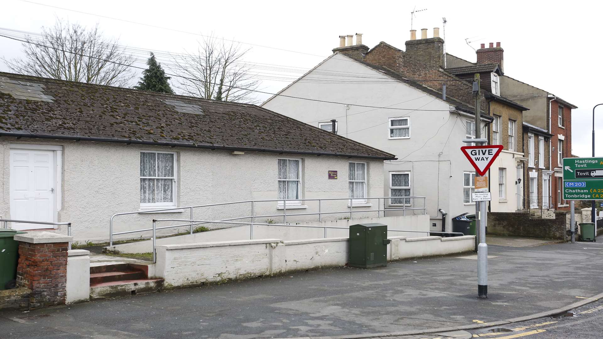 Maidstone Mosque is at the centre of controversy. Picture: Martin Apps