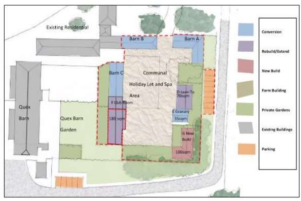 The proposed layout of the site.Pic: Planning application