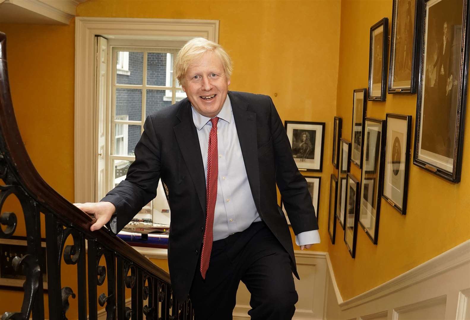 Prime Minister Boris Johnson arriving back at Downing Street from hospital after the birth of his baby son (Andrew Parsons/10 Downing Street/Crown Copyright)