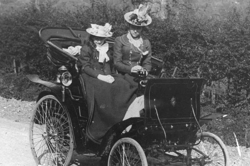 Vita Sackville-West with her mother