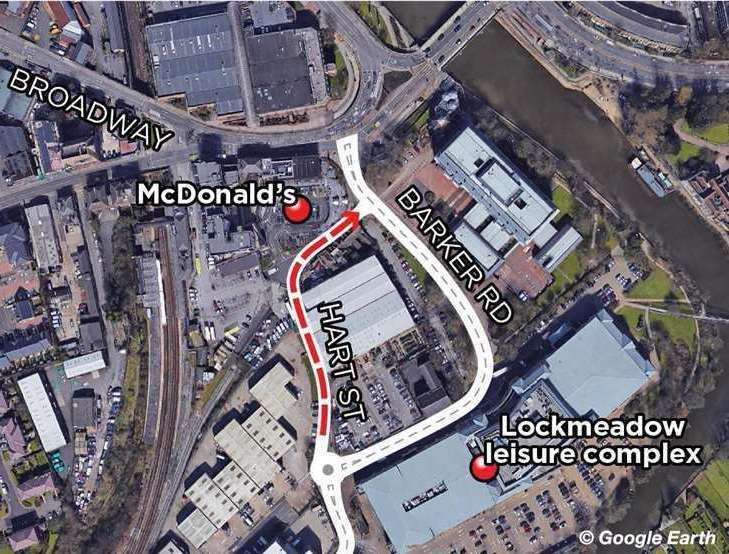 How the new layout in Maidstone town centre is now operating