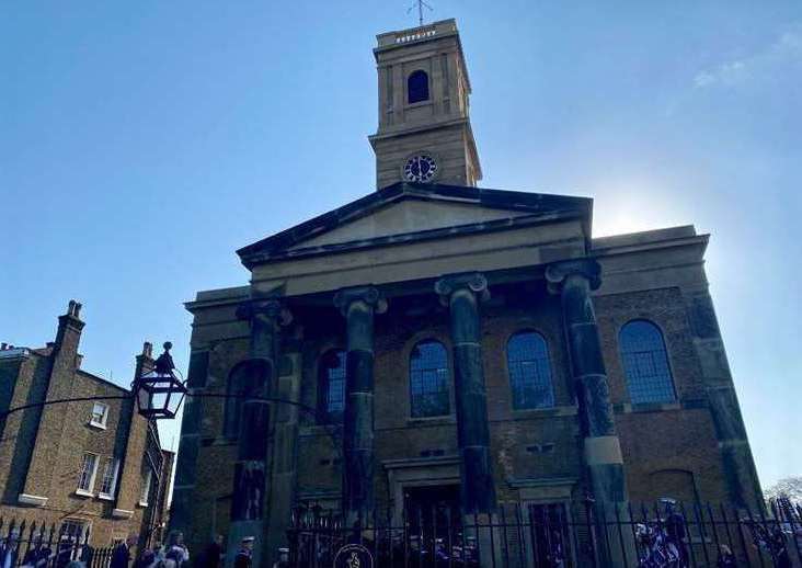 The Dockyard Church in Sheerness. Picture: Joe Harbert