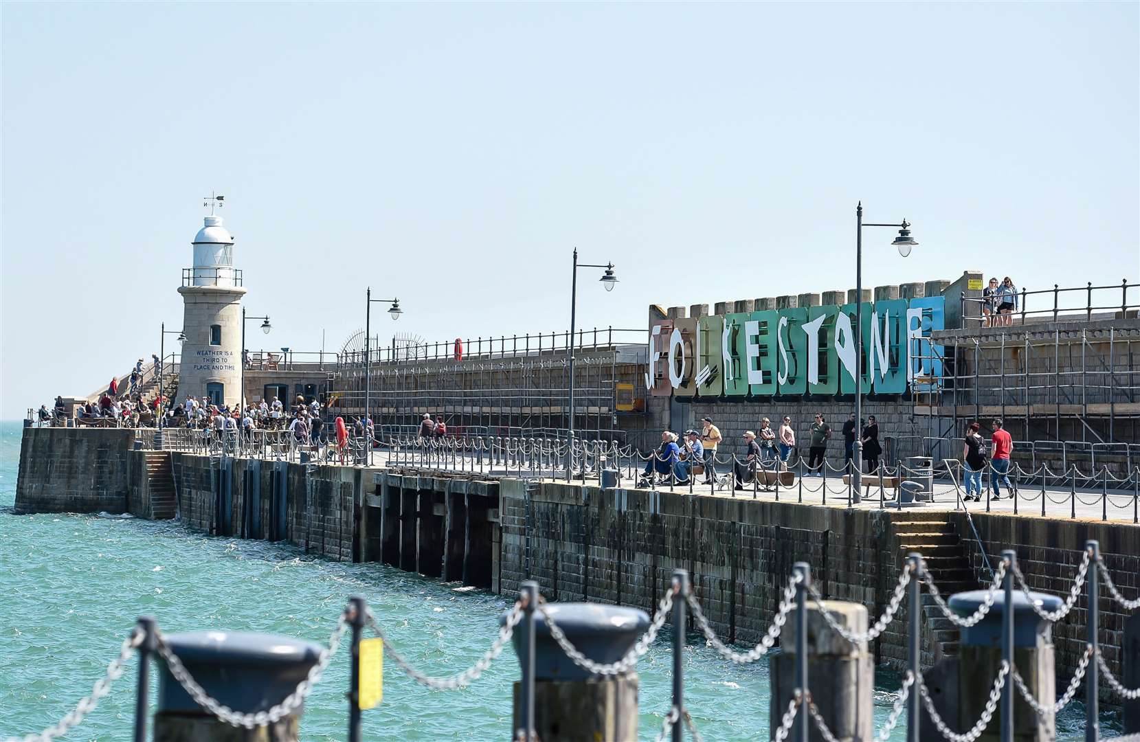 There will be open air cinema on The Harbour Arm, Picture: Alan Langley