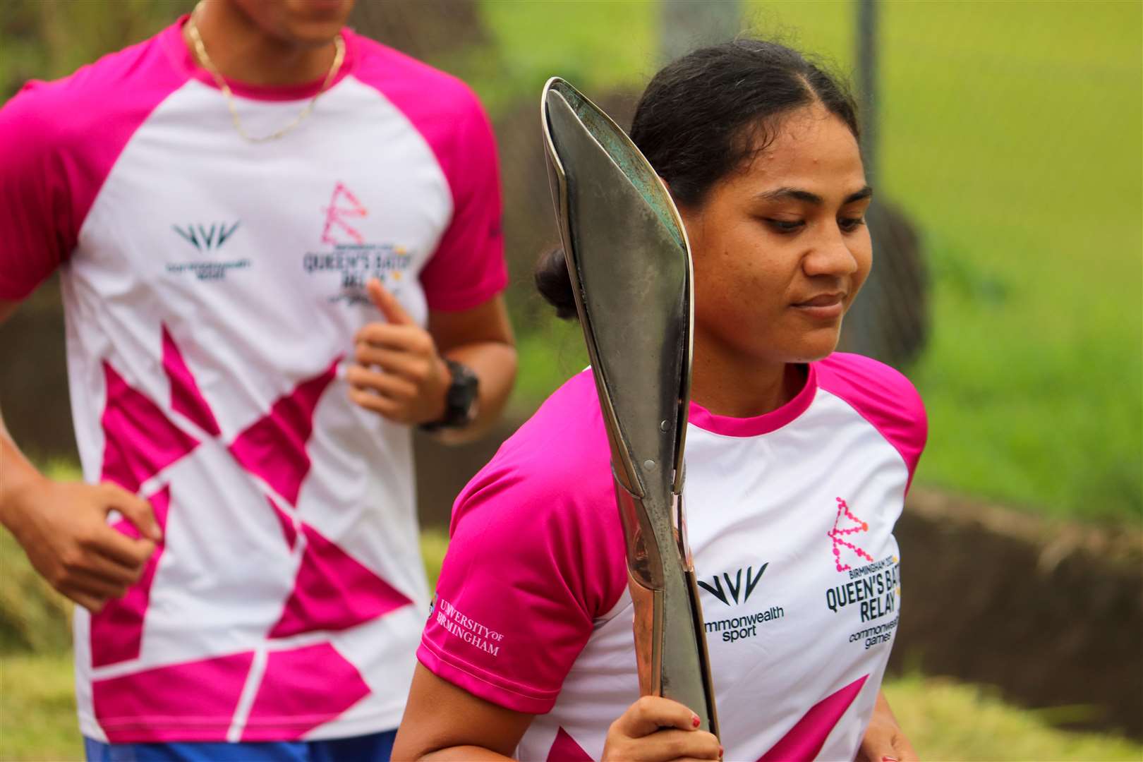 The baton will be arriving in the county next week. Picture: Commonwealth Games Federation