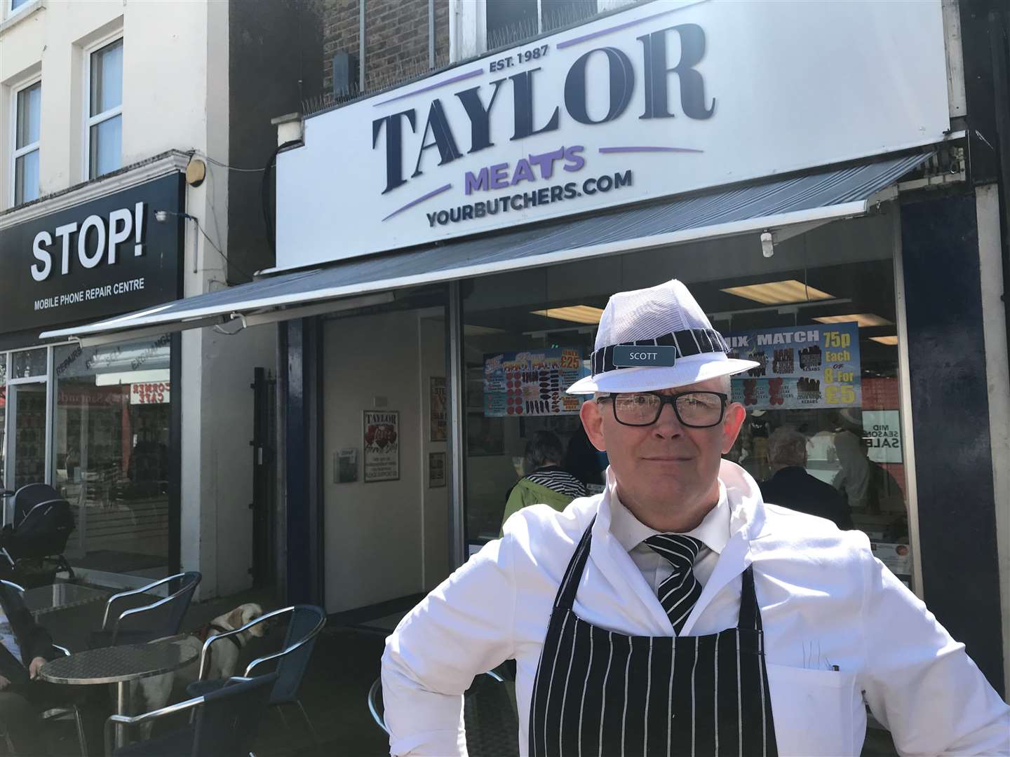 Scott Taylor of Taylor Meats in Herne Bay