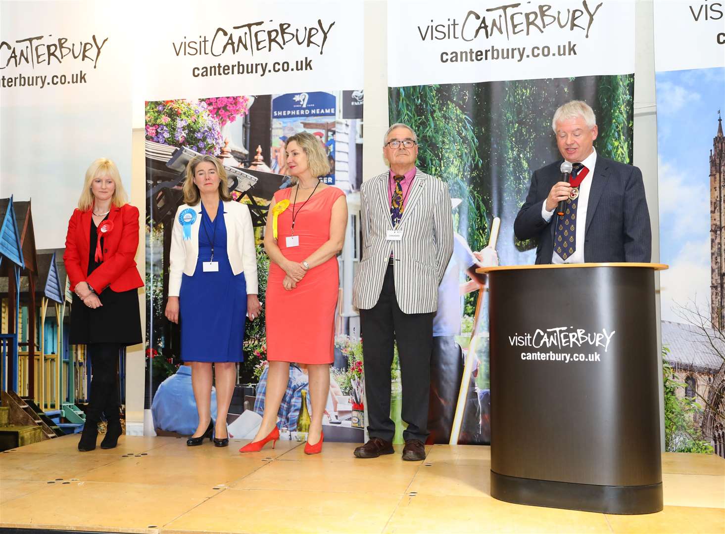 Candidates Rosie Duffield, Anna Firth, Claire Malcomson & Michael Gould. Picture: Andy Jones