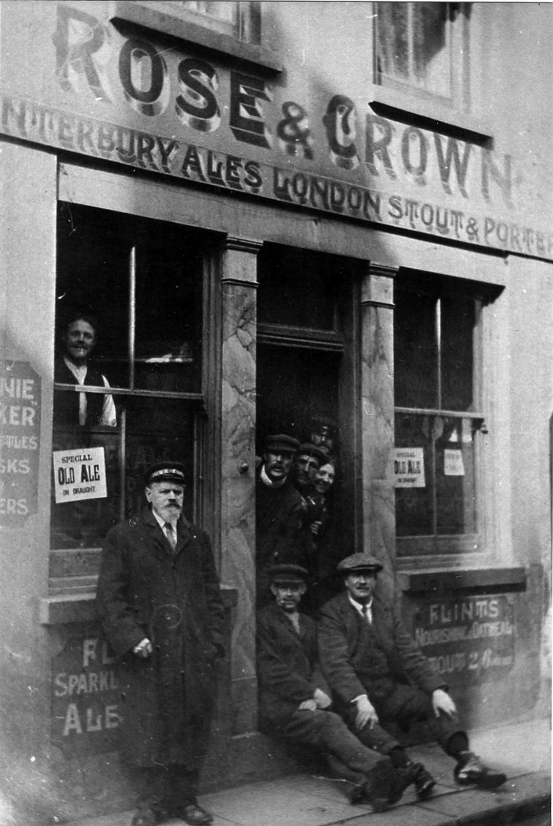 The landlord of the Rose and Crown was happy to take money from both sides