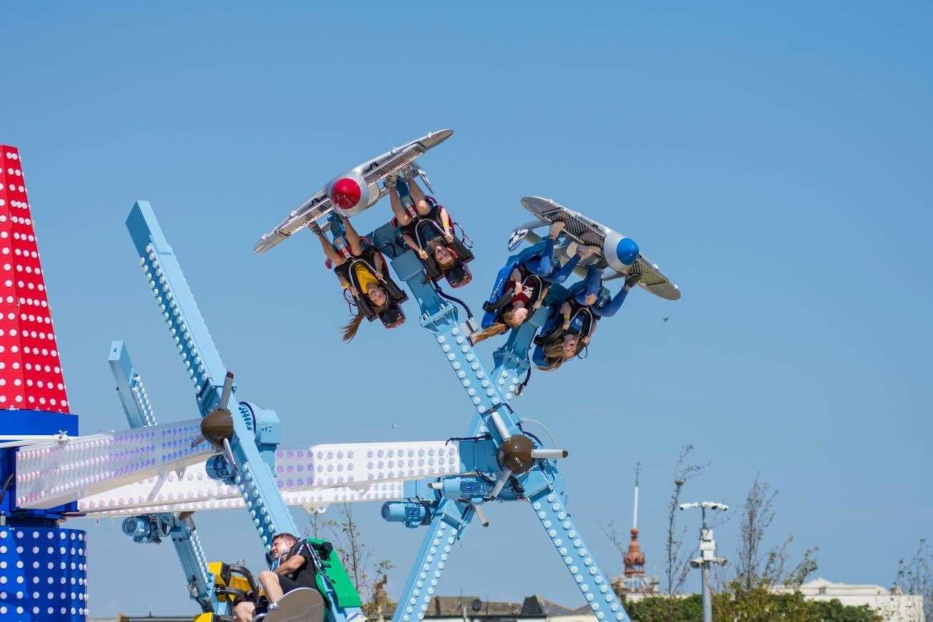 The air force ride at Dreamland, Margate