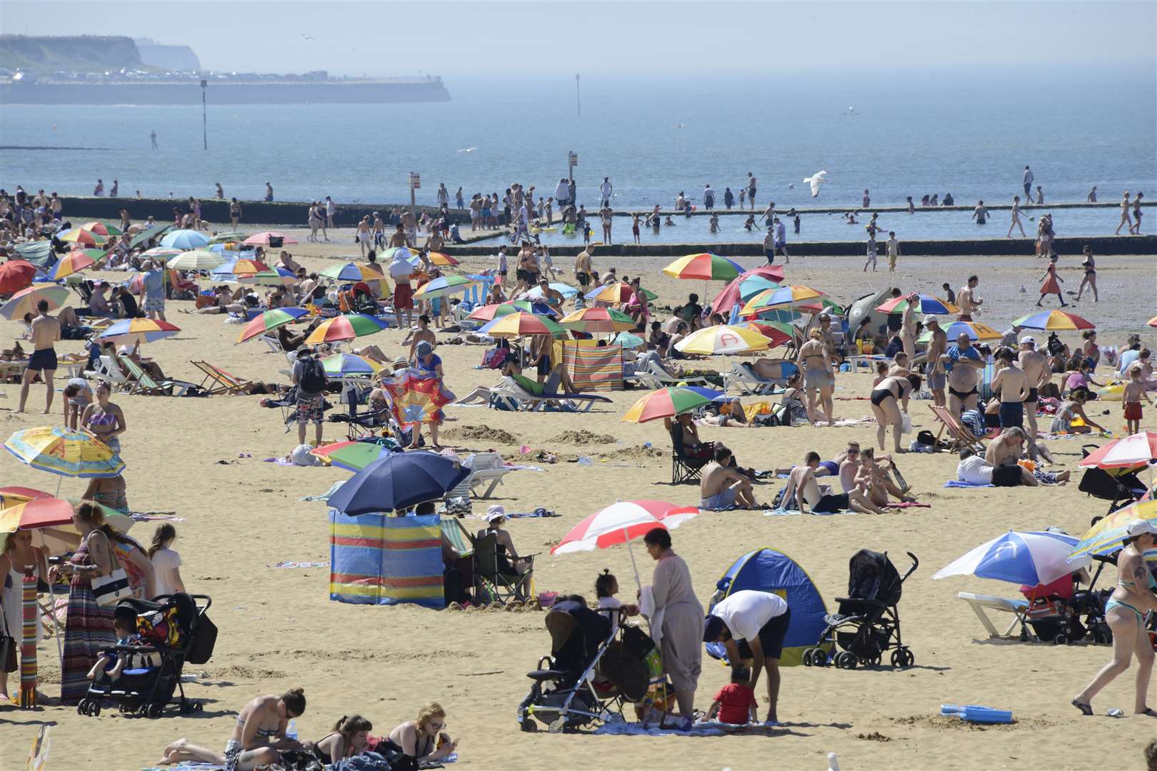 Sewage was discharged near Margate Beach