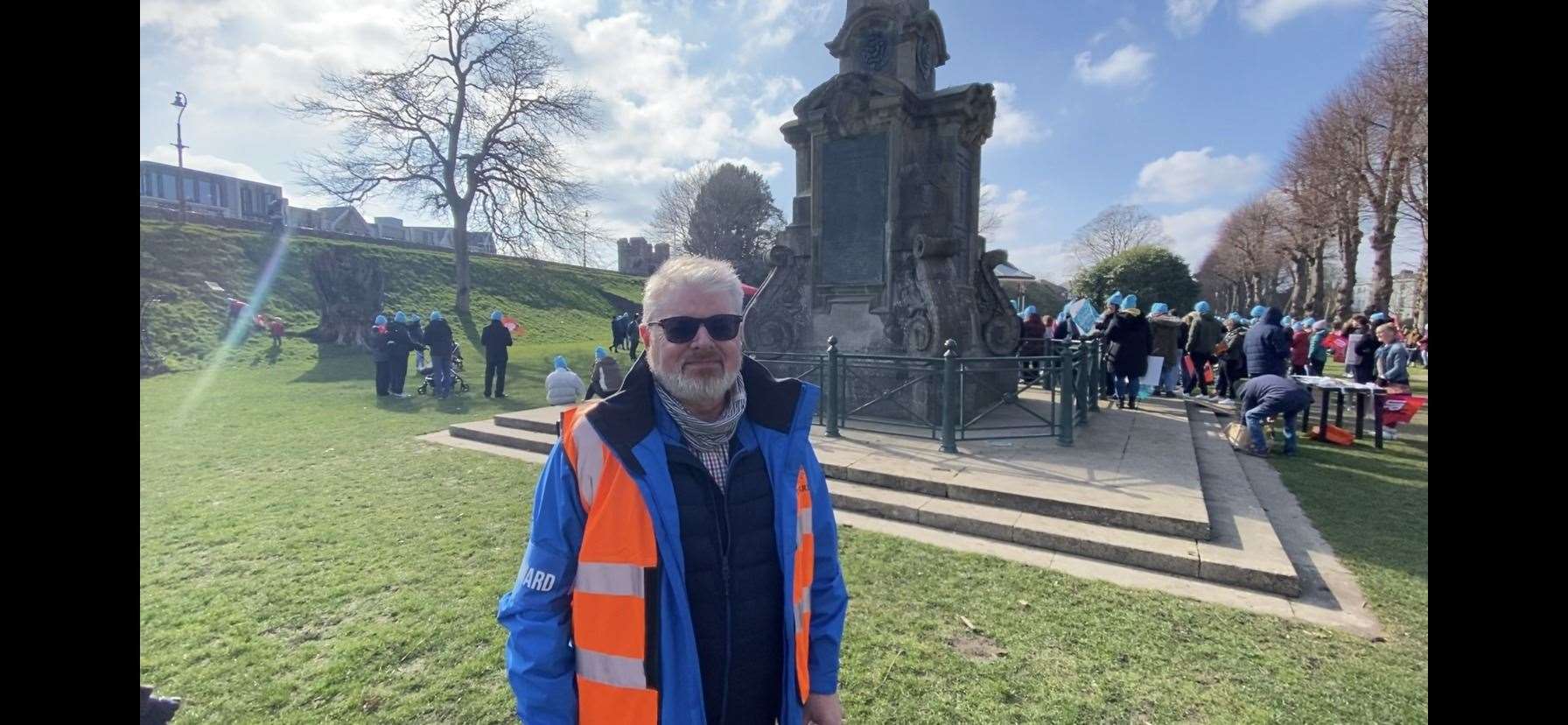 National Education Union branch secretary Chris Lilley