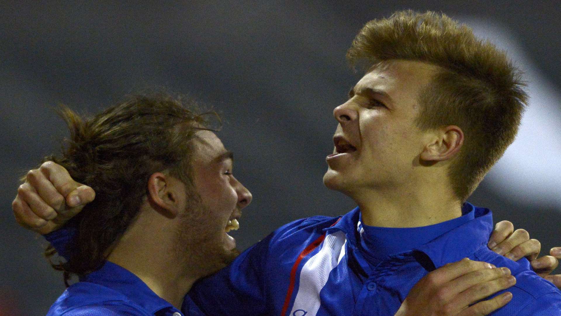 Bradley Dack and Jake Hessenthaler Picture: Barry Goodwin