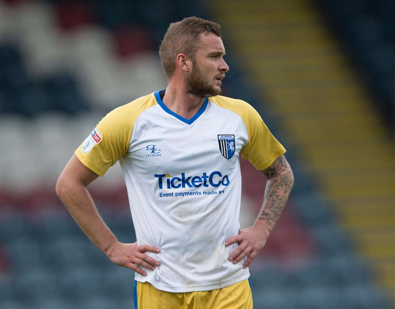 Gillingham midfielder Dean Parrett Picture: Ady Kerry