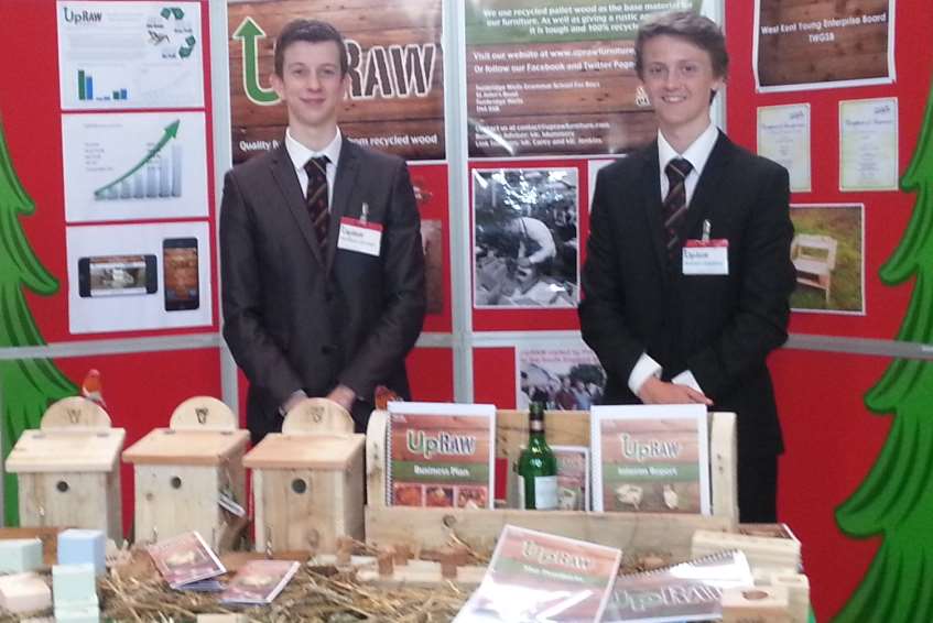 Tunbridge Wells Grammar School for Boys won the South East final for their company UpRaw