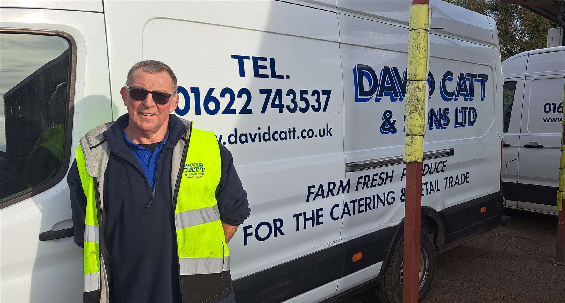 Farmer David Catt from Boughton Monchelsea