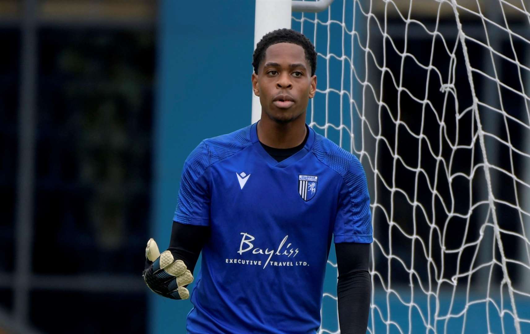 Nathan Harvey trained with Gillingham in the summer after his Charlton exit Picture: Barry Goodwin