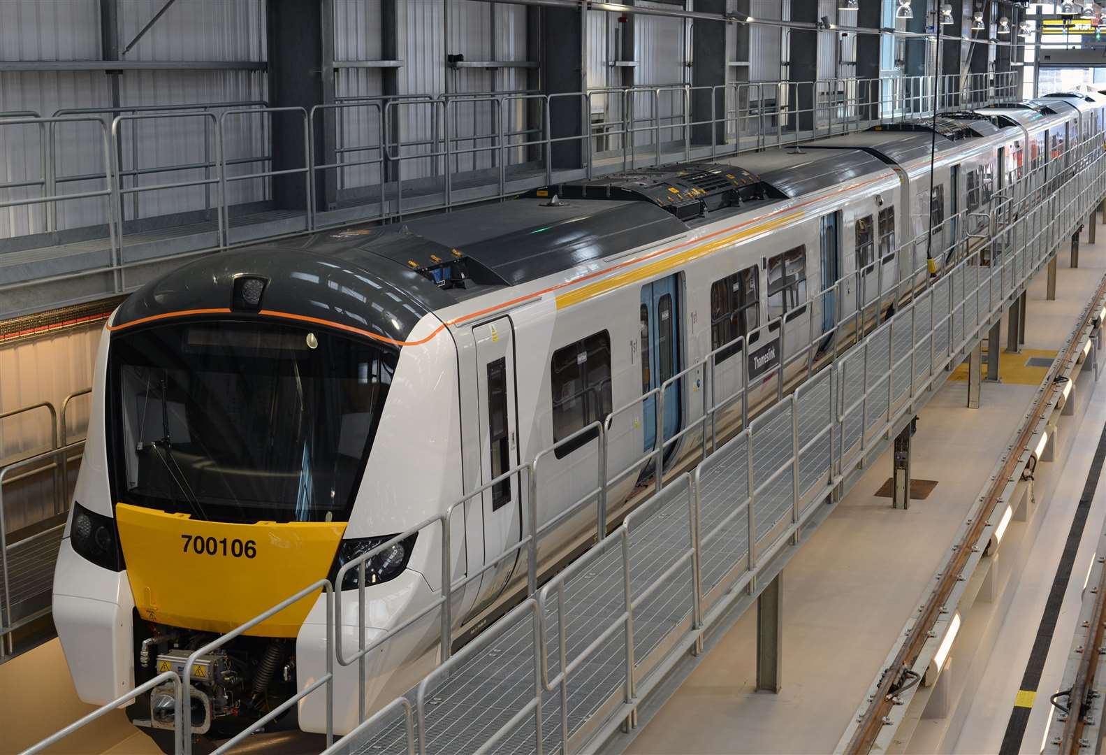 The Thameslink trains will be housed at Hitachi off Station Road, with Southeastern switching to Chart Leacon