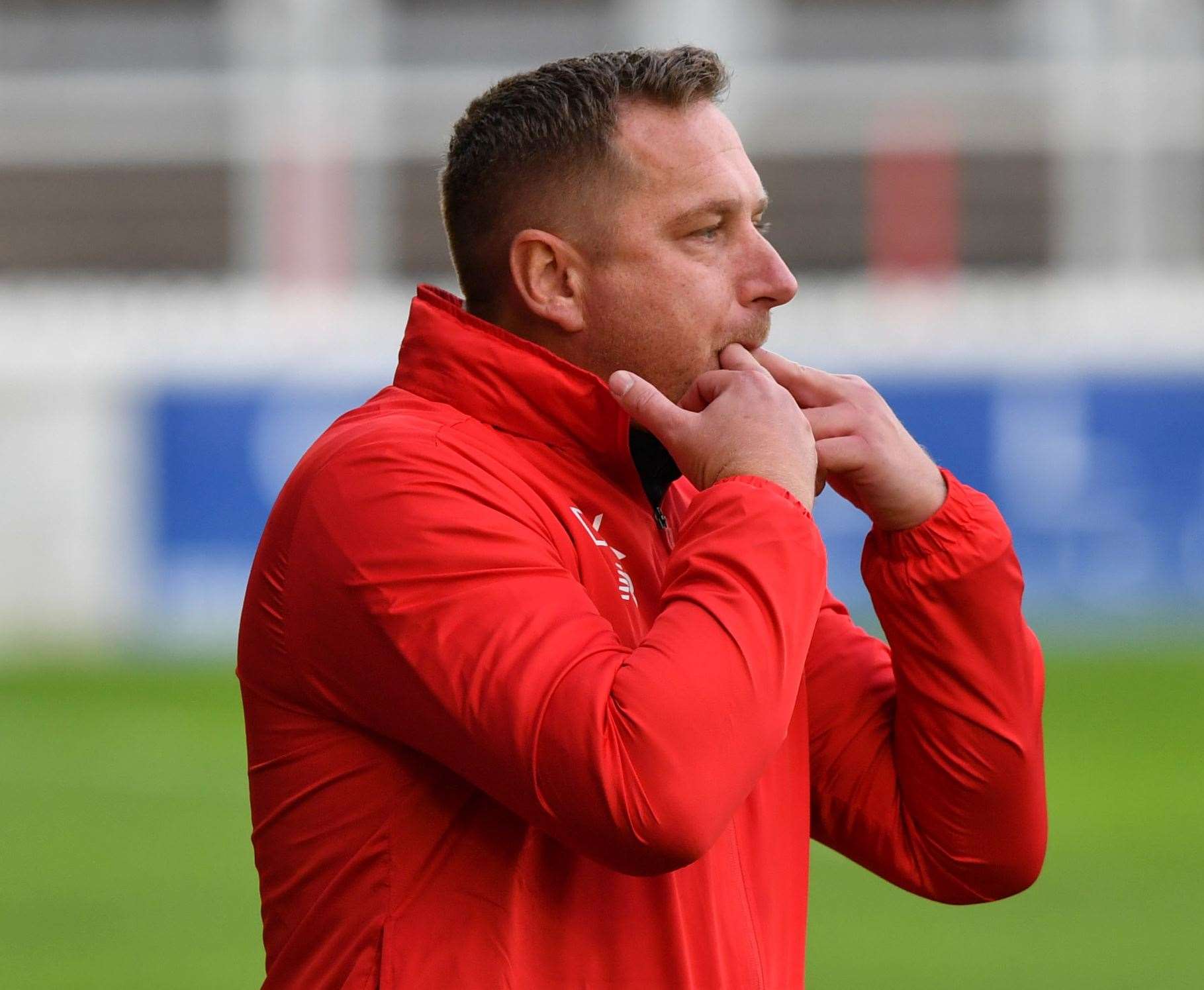 Ebbsfleet United manager Dennis Kutrieb Picture: Keith Gillard