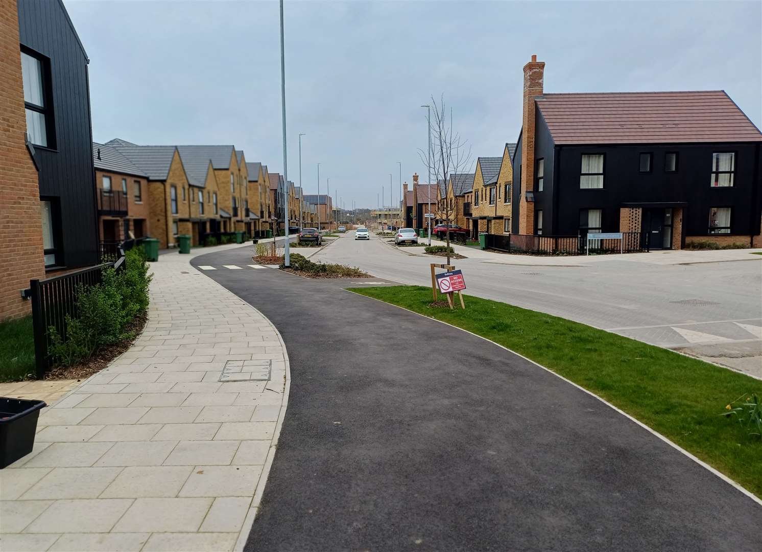 Alkerden Heights development in Swanscombe