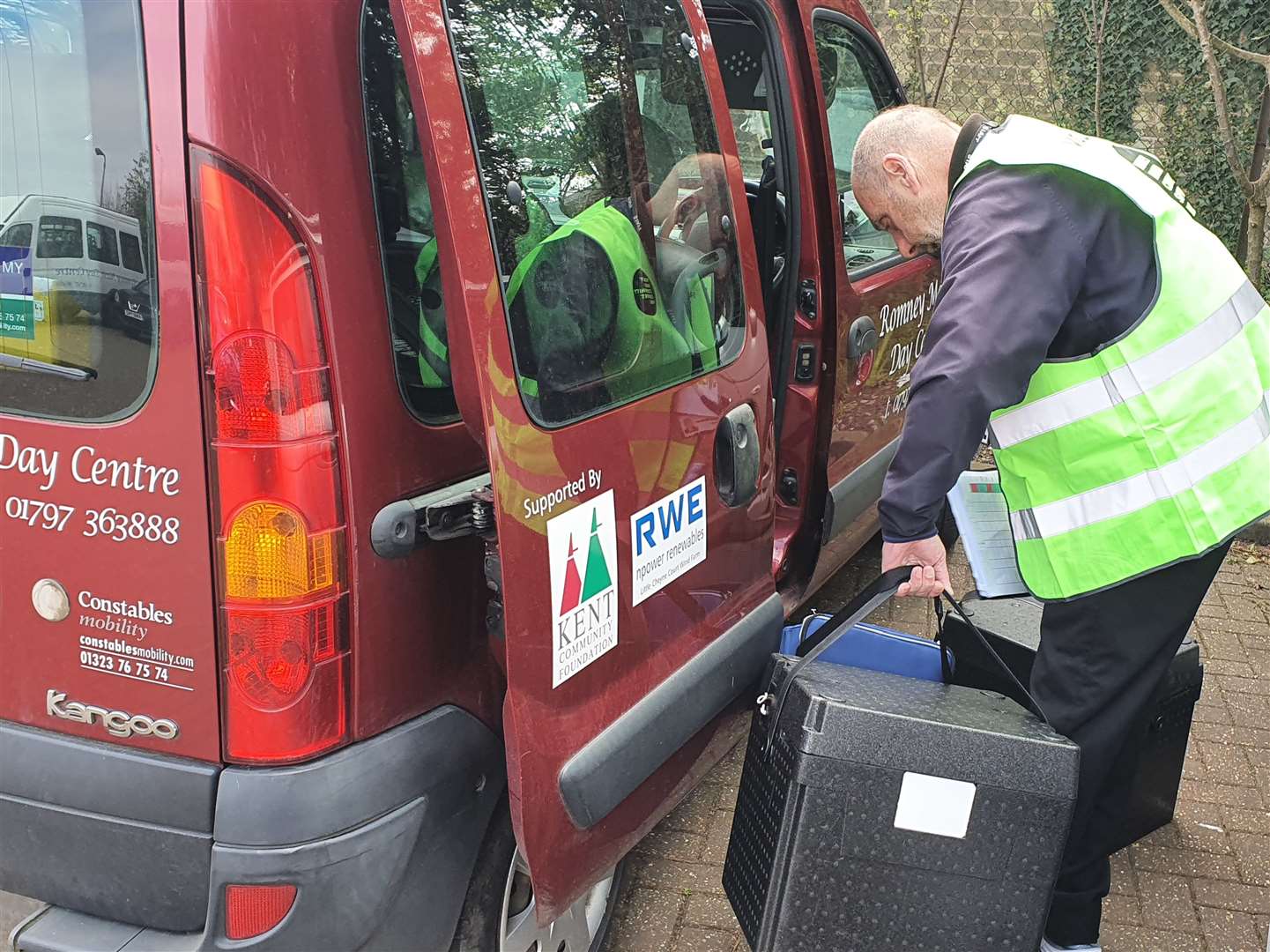 The Romney Marsh community hub is providing food and support to those in need during the coronavirus pandemic