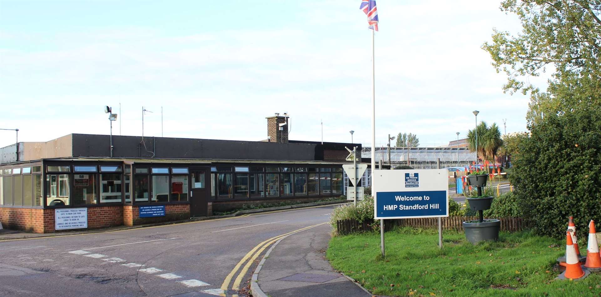 Standford Hill, an open prison on the Isle of Sheppey