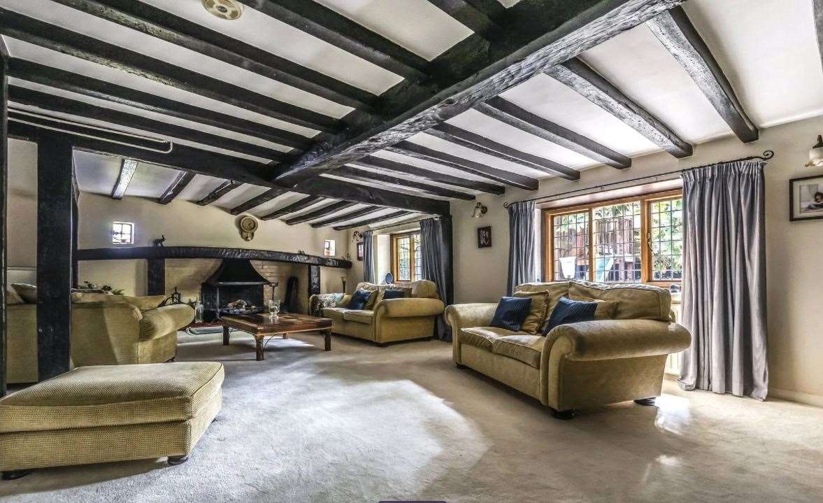 The lounge area inside the house in Longfield, near Dartford. Picture: Zoopla