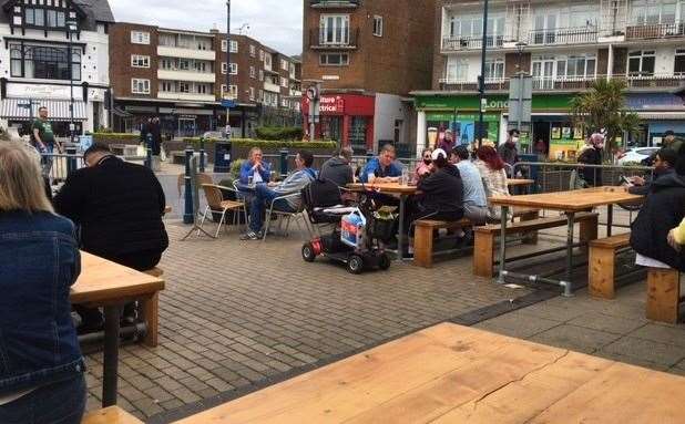 Most tables were full during our visit and our waitress Sam says it’s been fairly busy for several weeks