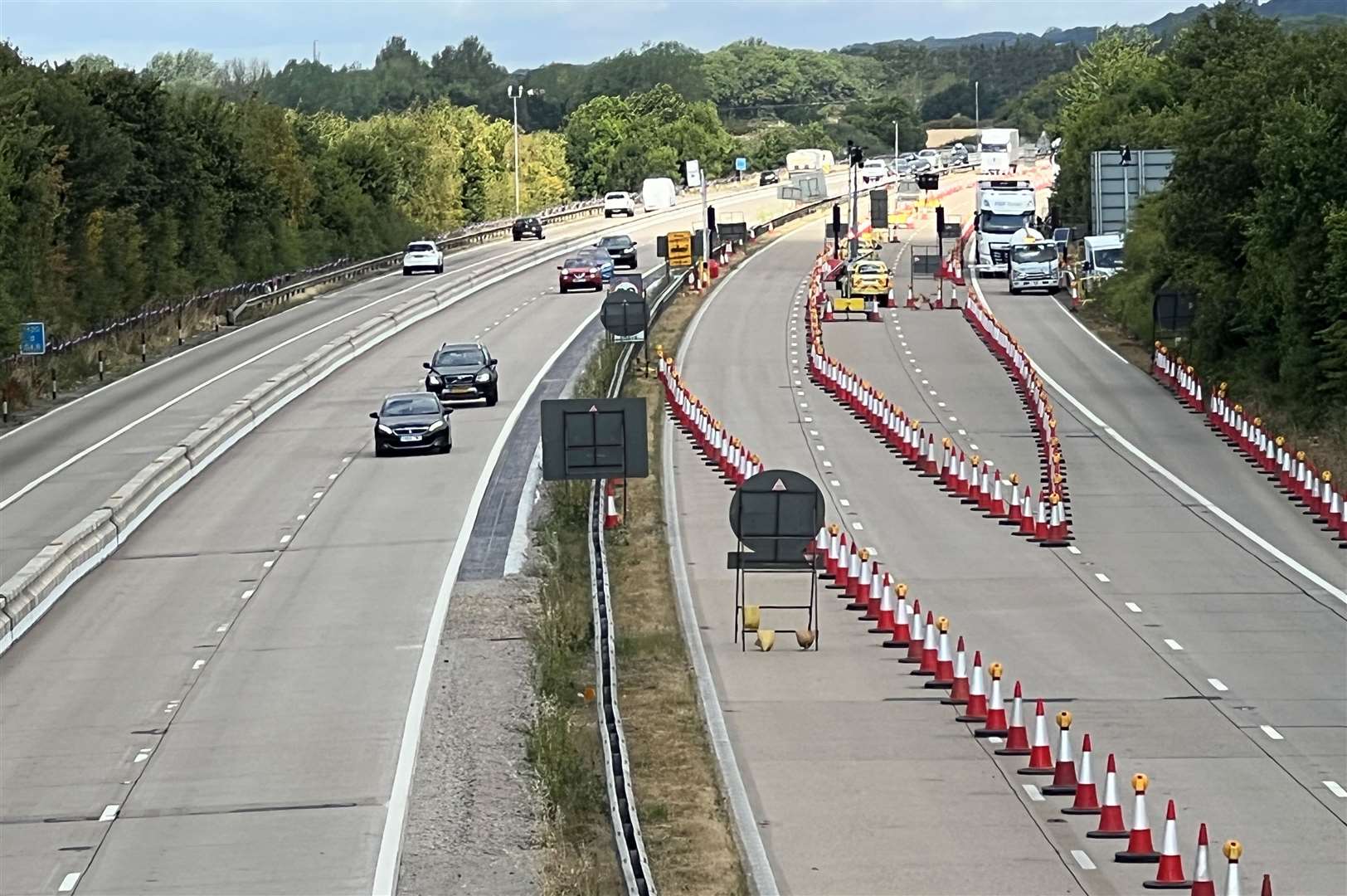 Operation Brock has been redeployed on the M20. Image: Barry Goodwin.