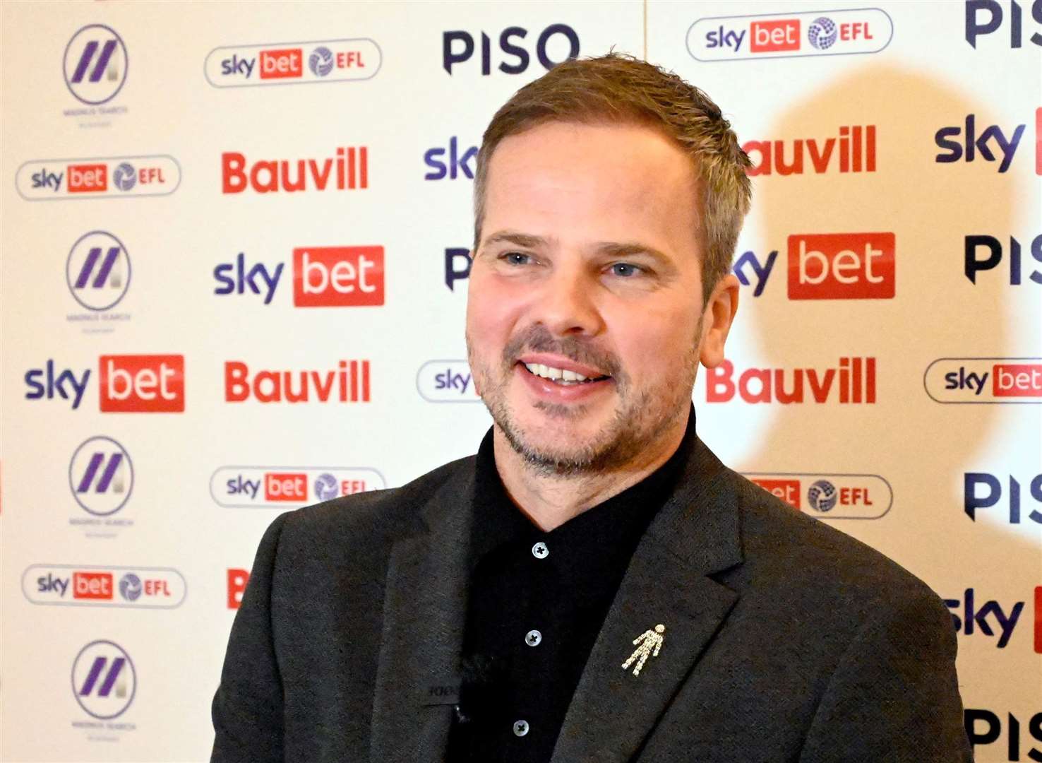 Stephen Clemence meets the press on Thursday ahead of their match against Hereford Picture: Barry Goodwin