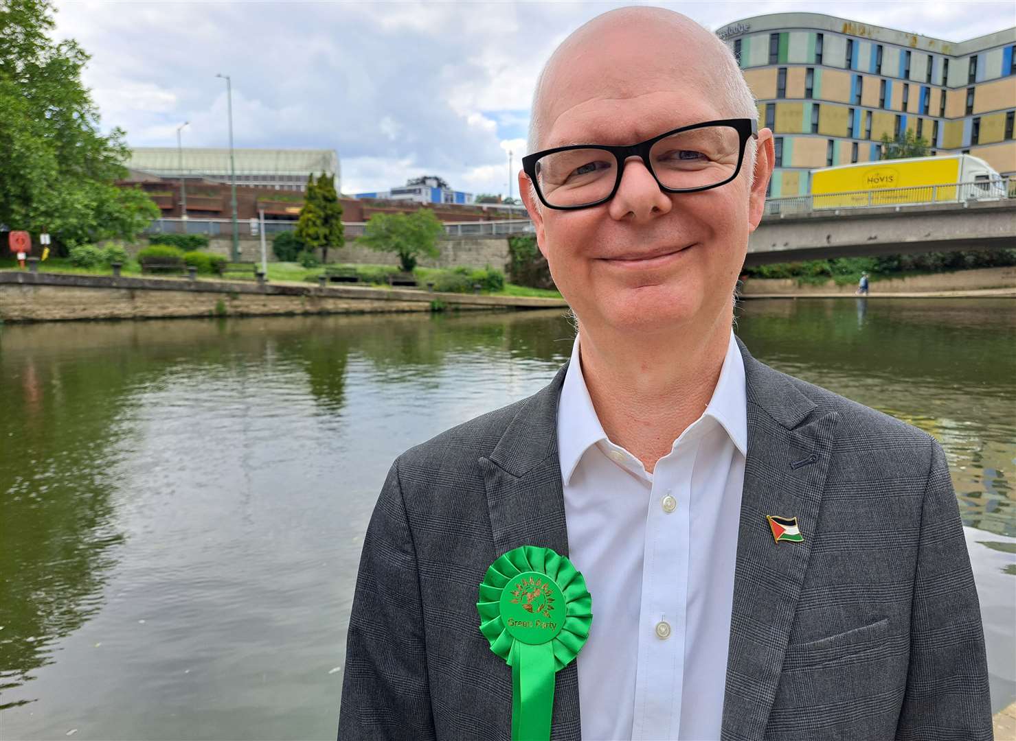 Cllr Stuart Jeffery, Green leader of Maidstone council