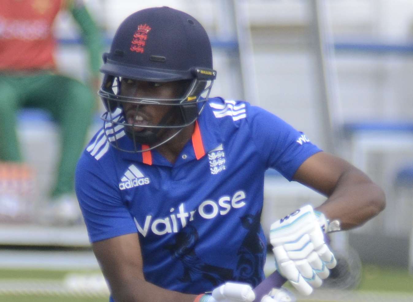 Daniel Bell-Drummond in action for England Lions. Picture: Chris Davey.